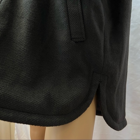 Kangol X H&M Oversized Unisex Gray‎ Shacket Shirt Jacket Coat Size S - Picture 7 of 16